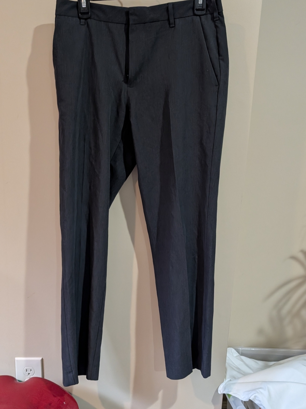 Van Heusen Grey Dress Pants - Slim Fit